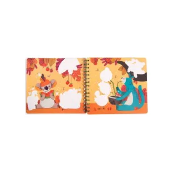 omalovánky MOULIN ROTY Vodní malování džungle