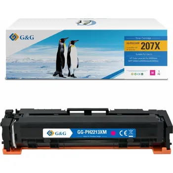 G&G Toner Toner kompatibilní s HP W2213X, NT-PH2213XM, HP 207X, purpurový, 2450s