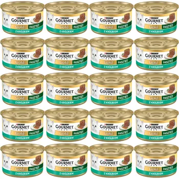Krmivo pro kočku Purina Gourmet Gold králičí paštika 72x85g