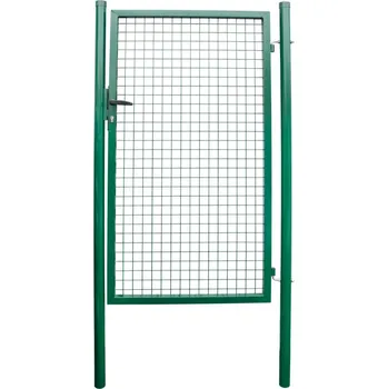 Pletivo Brána Strend Pro METALTEC ECO, 1000/1500/50x50 mm, zelená, jednokřídlová, zahradní, ZN+PVC, RAL6005