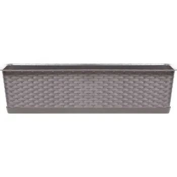 Květináč Květináč RATOLLA Case P 700, mocca, podložka