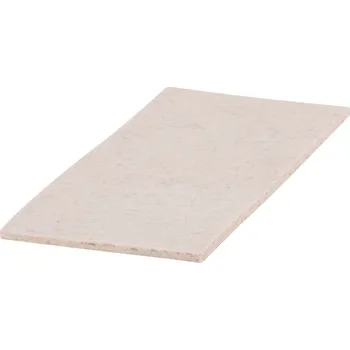 Zednické hladítko Plsť na hladítko MA3145 270x130x05 mm, náhradní, bílá