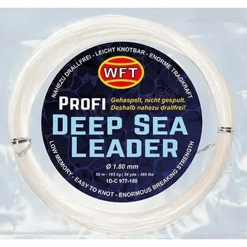 WFT návazcový vlasec Profi Deep Sea Leader 50m 2,00