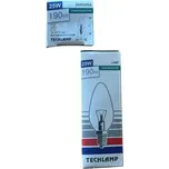 Žárovka svíčková 240-25 E14 čirá - doprodej