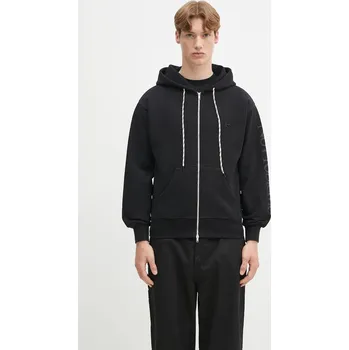 Dámská mikina Bavlněná mikina No Problemo Alien-O Zip Through Hoodie, XL, černá, 99X