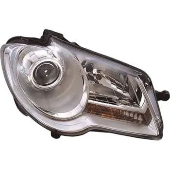 Přední světlomet Pravé přední světlo Volkswagen Touran (1T2) 07-10 STŘÍBRNÉ
