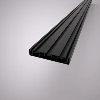 Stavební profil Plastový profil 90 mm černý