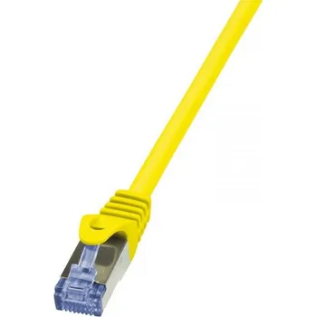 Počítač Logilink Patch kabel kat.6A S/FTP PIMF 5.0m žlutý CQ3077S