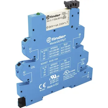 Dílna Finder 39.51.0.024.0060 vazební relé 24 V/DC, 24 V/AC 6 A 1 spínací kontakt 1 ks