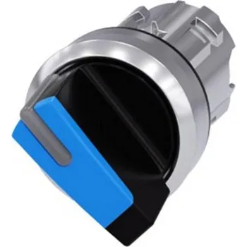 vypínač Siemens 3SU10522BF500AA0 3SU1052-2BF50-0AA0 kloubový spínač otočný přepínač modrá 1 x 90 ° 1 ks