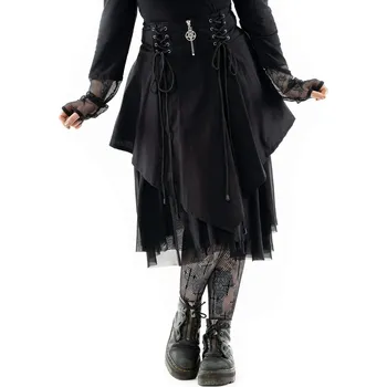 Dámská sukně sukně dámská HEARTLESS - MALI - BLACK