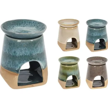 Aroma lampa Lampa-aroma, 8,5x11cm, mix barev, keramika