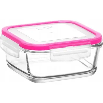 Dóza na potraviny Dóza 0,72l FRESCO, 1ks, 14,2x14,2x5,9cm, víčko plast, sklo