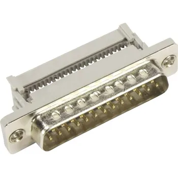 Elektrická zásuvka HARTING 09662287700 D-SUB zástrčka 180 ° Pólů: 15 IDC 1 ks