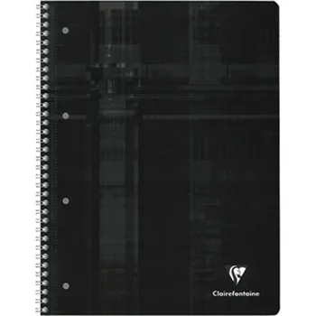 Zápisník Clairefontaine studijní blok 68252C A4 čtverečkovaný Barevně tříděná