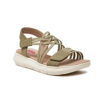 Dámské sandále Sandály Jana 8-28766-42 Zelená 39