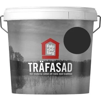 Lak na dřevo Falu Rödfärg Träfasad 1 l Černá