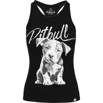 PitBull West Coast - dámské tílko PUPPY černé S