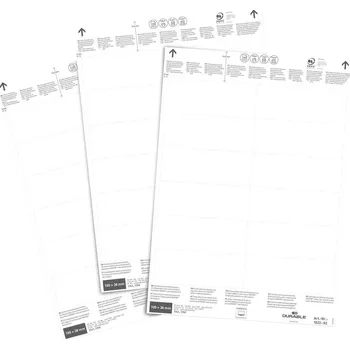 Speciální papír zásuvný štítek (š x v) 100 mm x 38 mm 240 ks