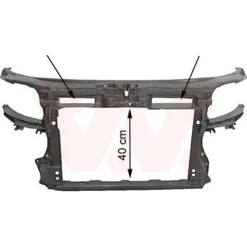 Nárazník Přední obložení VAN WEZEL 0332668