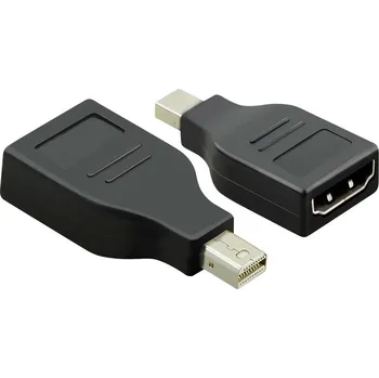 Elektrická zásuvka Value 12.99.3159 adaptér [1x mini DisplayPort zástrčka - 1x HDMI zásuvka] černá 80 m