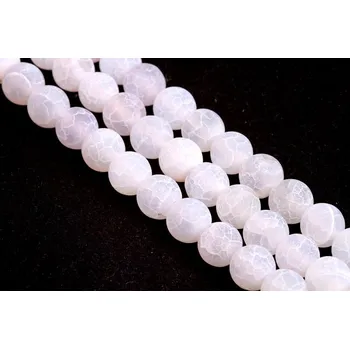 Korálek Minerál dračí achát č.41 (8mm)