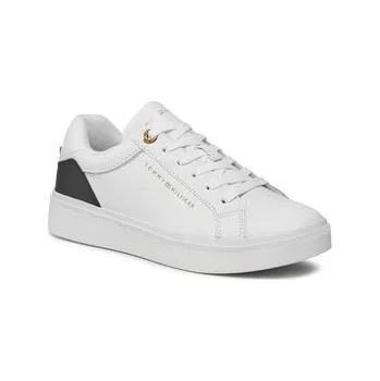 Dámská obuv Sneakersy Tommy Hilfiger Elevated Essential Court Sneaker FW0FW07635 Bílá 37