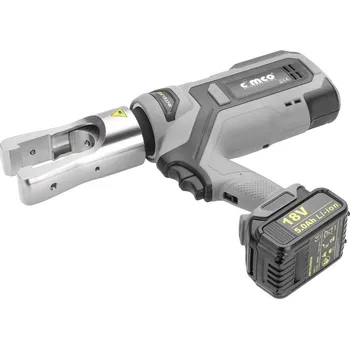 dílenský stroj Cimco CimPress400H hydraulický akumulátorový lis 18 V 5 Ah Li-Ion