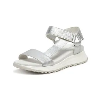 Dámská obuv Sandály Rieker W2951-90 Stříbrná 39