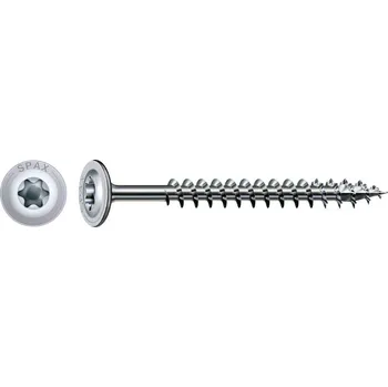 Šroub SPAX 251010800805 SPAX-T-T šroub do dřeva 8 mm 80 mm Torx, vnitřní korunka šestihranná ocel galvanizováno zinkem 50 ks