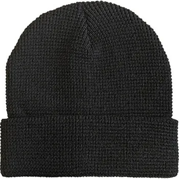 Čepice L-Merch Unisex pletená čepice C1463 Black one size