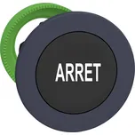 Schneider Electric ZB5FA233 ZB5FA233 plochý, nastavitelný (Ø) 30.5 mm Arrêt tmavě šedá , černá 1 ks