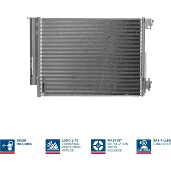 Výparník klimatizace Kondenzátor, klimatizace NISSENS 941197