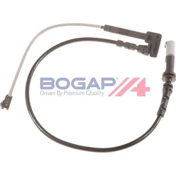 Brzdová destička Výstražný kontakt, opotřebení obložení BOGAP B7118103