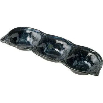 Made in Japan Misky na omáčku Triple Pod 3 x 40 ml, modré, keramika