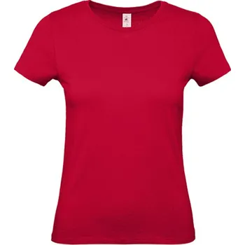 B&amp;C Dámské triko TW02T Deep Red XXL