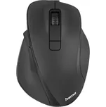 Hama optická ergonomická myš, přenos bezdrátový, 6 tlačítko, 1600 dpi, černá