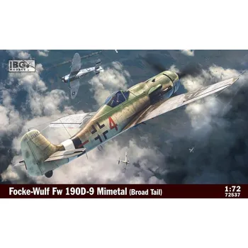 Plastikový model IBG Models 1:72 FOCKE WULF Fw 190D-9 Mimetall (Broad Tail)