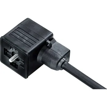 Elektrická zásuvka Zásuvka pro magnetický ventil, provedení A, lisovaná černá Binder 31 5234 300 000 binder Množství: 1 ks