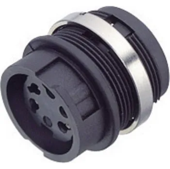 Elektrická zásuvka binder 99-0608-00-03 kulatý faston, 1 ks