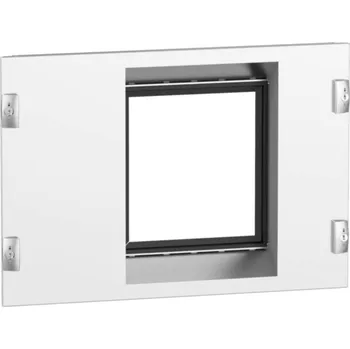 vypínač PrismaSeT-P, čelní panel, Compact NS630b-4pólový, otočný pohon, pevná montáž, vertikální, šířka = 1600 3 mm, výška = 7 m