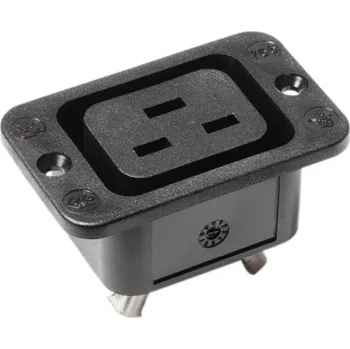 Elektrická zásuvka Bachmann 917.172 IEC zástrčka C13/C14 766 zásuvka Počet kontaktů: 2 16 A černá 1 ks