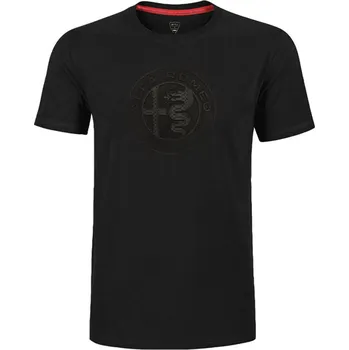 Pánské tričko Alfa Romeo triko Serpentine s šedým logem M