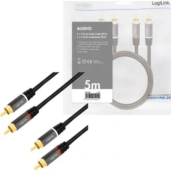 Audio kabel Logilink RCA 5.0m