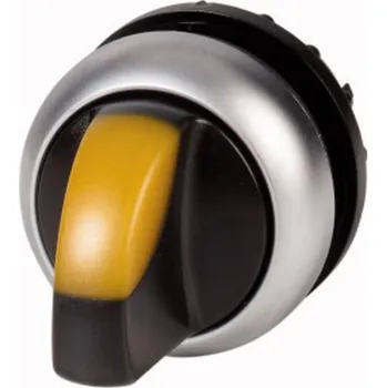vypínač Eaton 284396 M22-WLKV-Y tlačítko volby plastový přední prstenec otočný přepínač černá 1 ks
