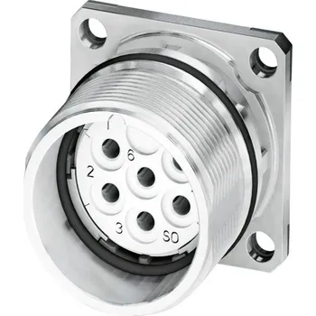 Počítač Přístroj M23 konektor, montážní příruba 1619987 CA-07S1N8A2S00 stříbrná Phoenix Contact Množství: 1 ks