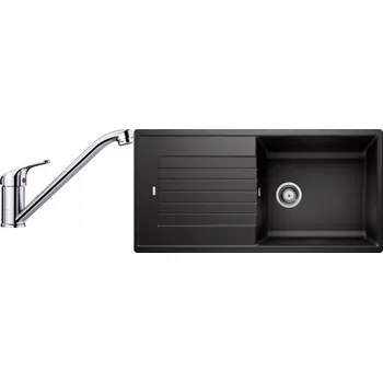 Granitový dřez Set RS Blanco Zia XL 6 S + Blanco Daras (antracit + chrom)