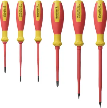 Šroubovák Weidmüller SDI SET SLIM S3.5-6.5/PZ1/2 sada šroubováků, plochý, křížový PZ, 2749590000