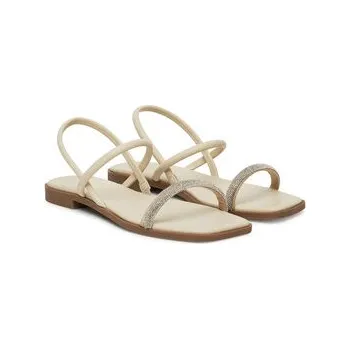 Dámská obuv Sandály ONLY Shoes Onlmilan-2 Bling 15319582 Écru 37