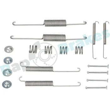 Lanko parkovací brzdy Sada přílušenství brzových čelistí RAP BRAKES R-T0174